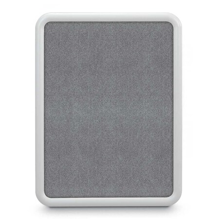 United Visual Products Sliding Door Indoor Enclosed Corkboard, 6 UV9002ACSH-WHITE-BUFF